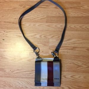 U.S.E.D crossbody seatbelt purse